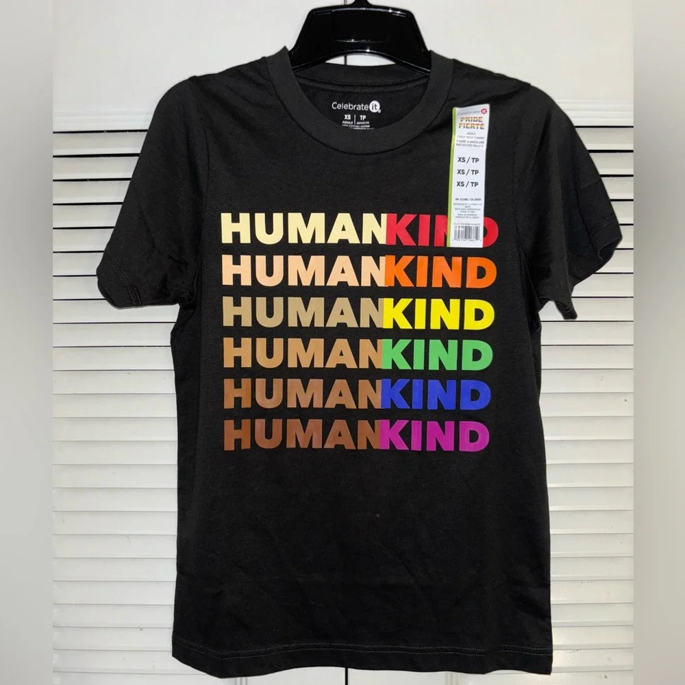 Celebrate it humankind pride tee